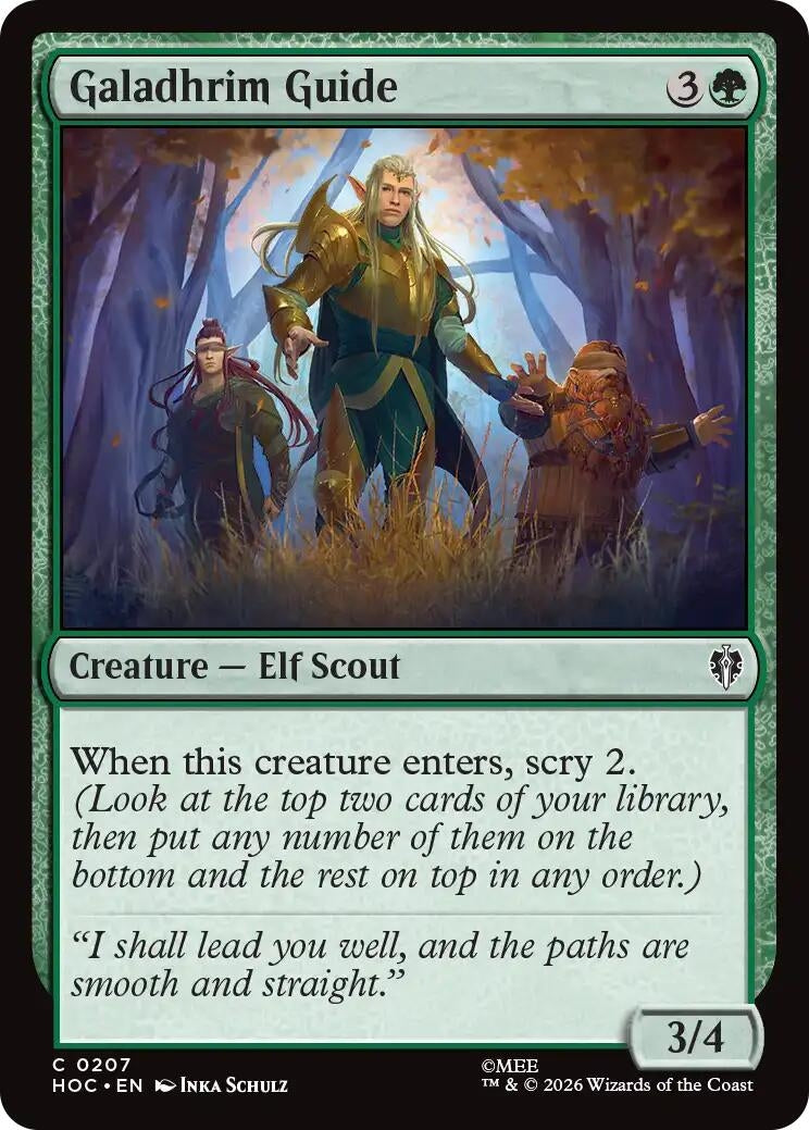 Image for Galadhrim Guide (The Hobbit: Eternal-Legal) (207) (HOC) - Magic: The Gathering