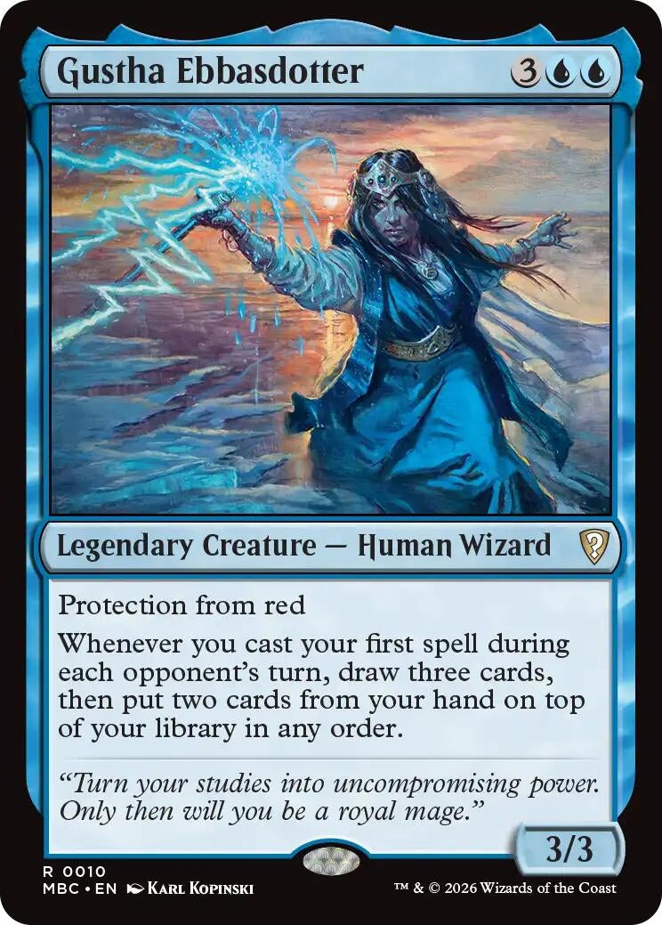 Image for Gustha Ebbasdotter (Mystery Booster Commander Edition) (10) (MBC) - Magic: The Gathering