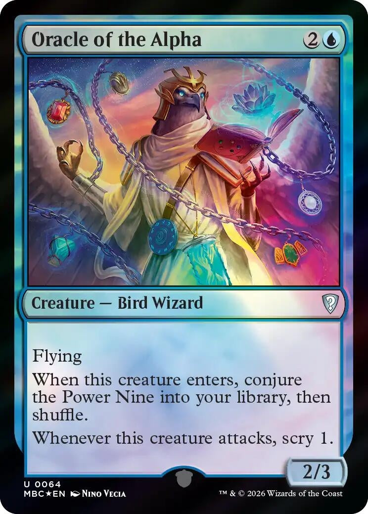 Image for Oracle of the Alpha (Mystery Booster Commander Edition) (64) (MBC) - Magic: The Gathering