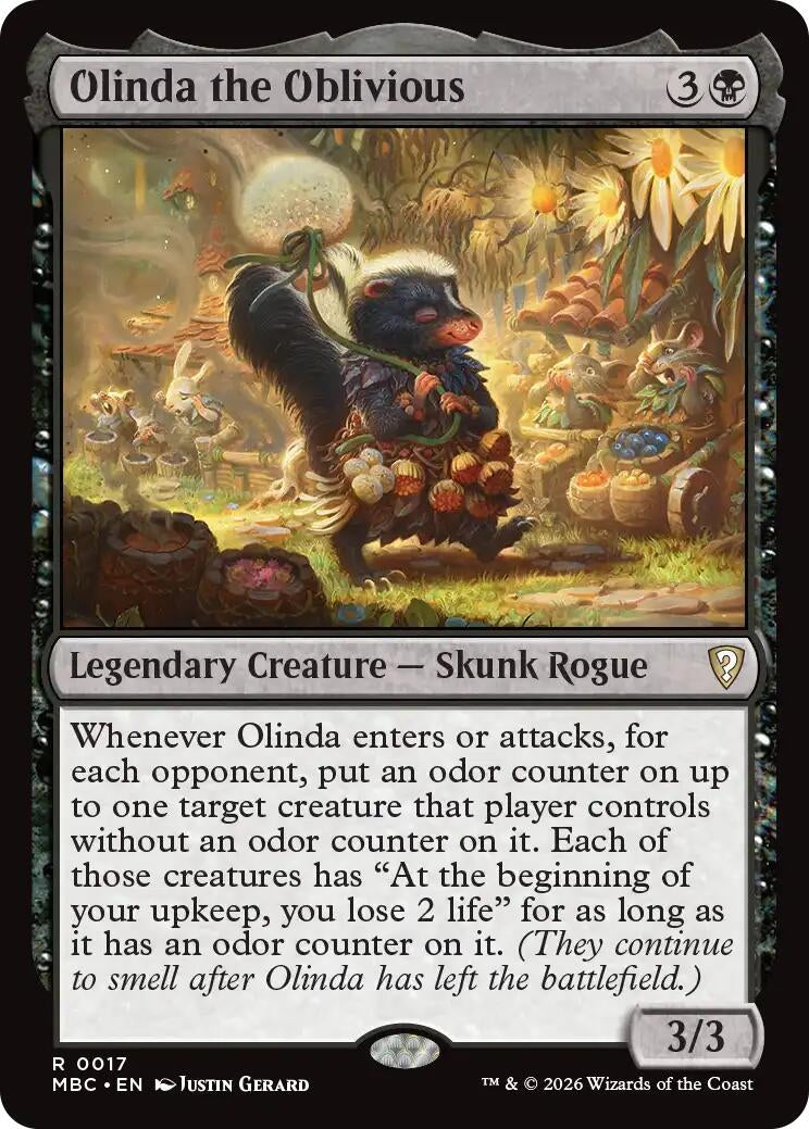 Image for Olinda the Oblivious (Mystery Booster Commander Edition) (17) (MBC) - Magic: The Gathering
