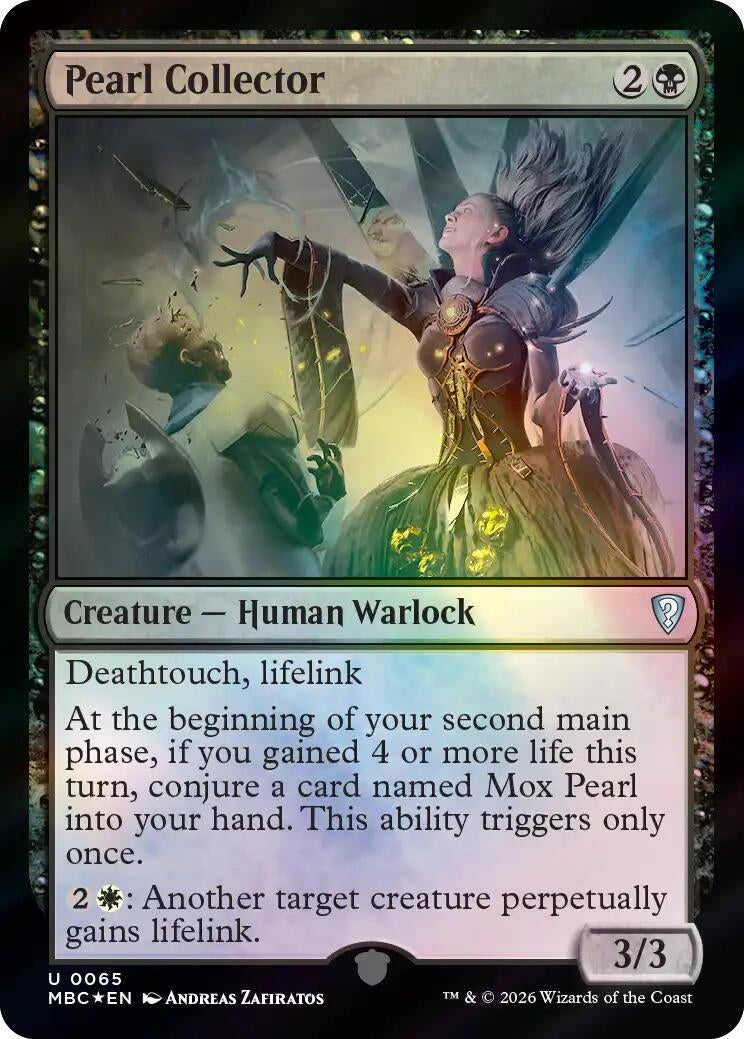 Image for Pearl Collector (Mystery Booster Commander Edition) (65) (MBC) - Magic: The Gathering
