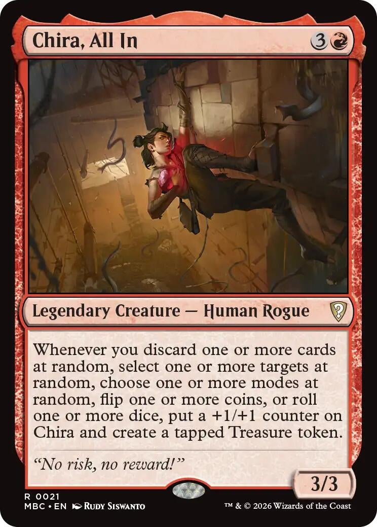 Image for Chira, All In (Mystery Booster Commander Edition) (21) (MBC) - Magic: The Gathering