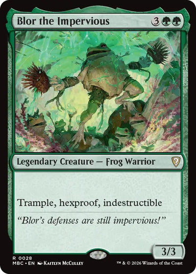 Blor the Impervious (Mystery Booster Commander Edition) (28) (MBC)