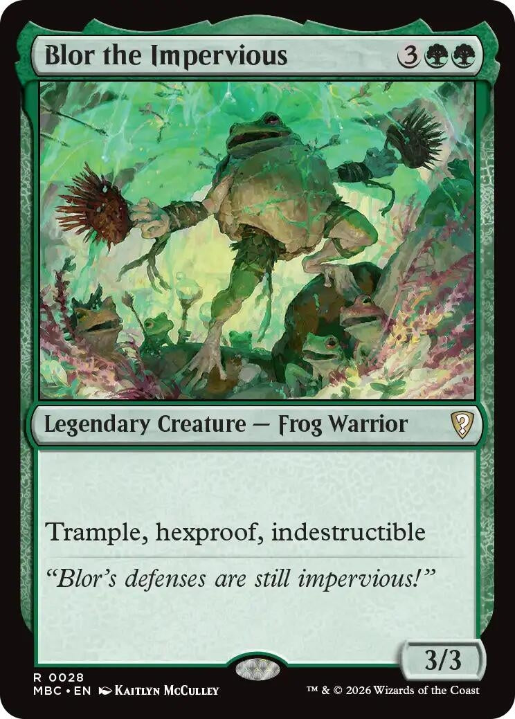 Image for Blor the Impervious (Mystery Booster Commander Edition) (28) (MBC) - Magic: The Gathering