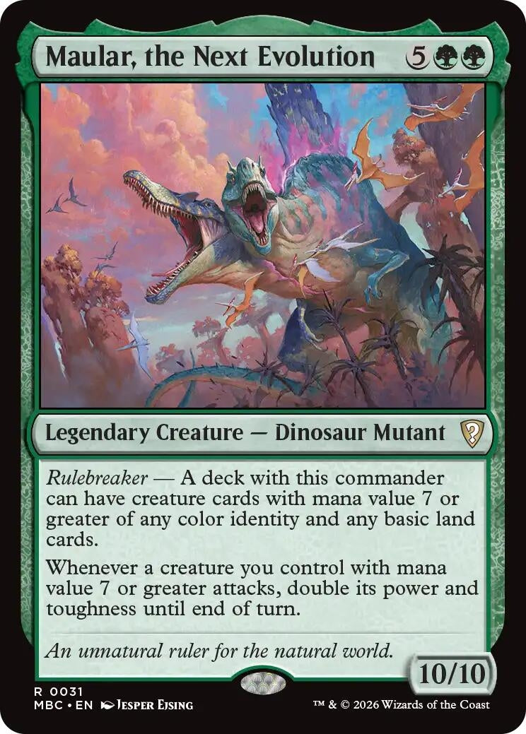 Image for Maular, the Next Evolution (Mystery Booster Commander Edition) (31) (MBC) - Magic: The Gathering