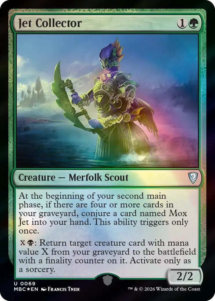 Image for Jet Collector (Mystery Booster Commander Edition) (69) (MBC) - Magic: The Gathering