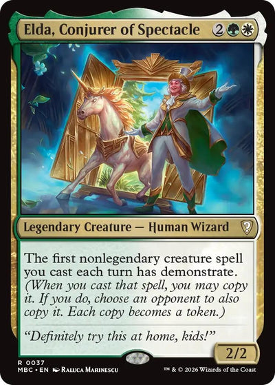 Elda, Conjurer of Spectacle (Mystery Booster Commander Edition) (37) (MBC)