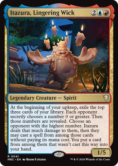 Itazura, Lingering Wick (Mystery Booster Commander Edition) (41) (MBC)