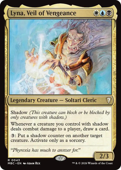 Lyna, Veil of Vengeance (Mystery Booster Commander Edition) (43) (MBC)