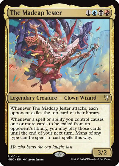 The Madcap Jester (Mystery Booster Commander Edition) (44) (MBC)