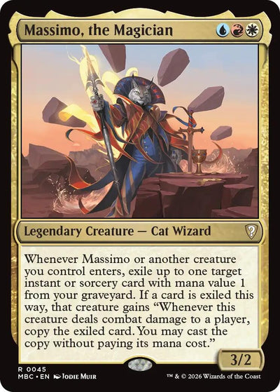 Massimo, the Magician (Mystery Booster Commander Edition) (45) (MBC)