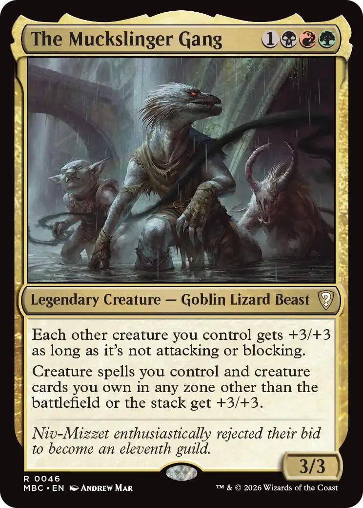 Image for The Muckslinger Gang (Mystery Booster Commander Edition) (46) (MBC) - Magic: The Gathering