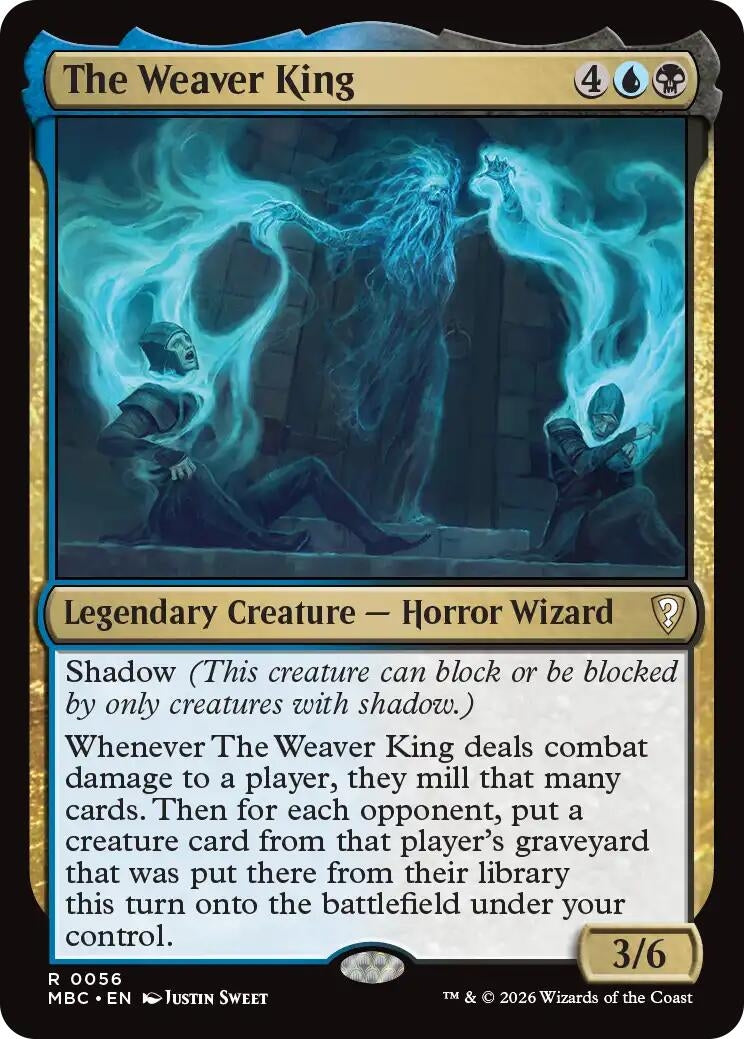 Image for The Weaver King (Mystery Booster Commander Edition) (56) (MBC) - Magic: The Gathering