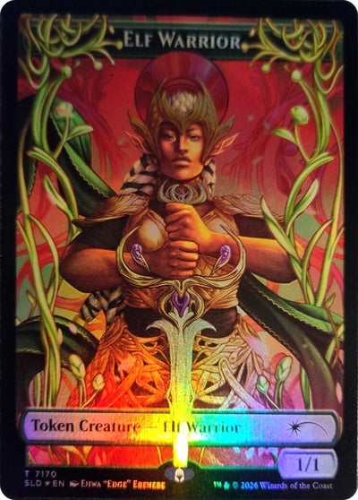 Elf Warrior Token (7170) (Secret Lair Drop Series) (7170) (SLD)