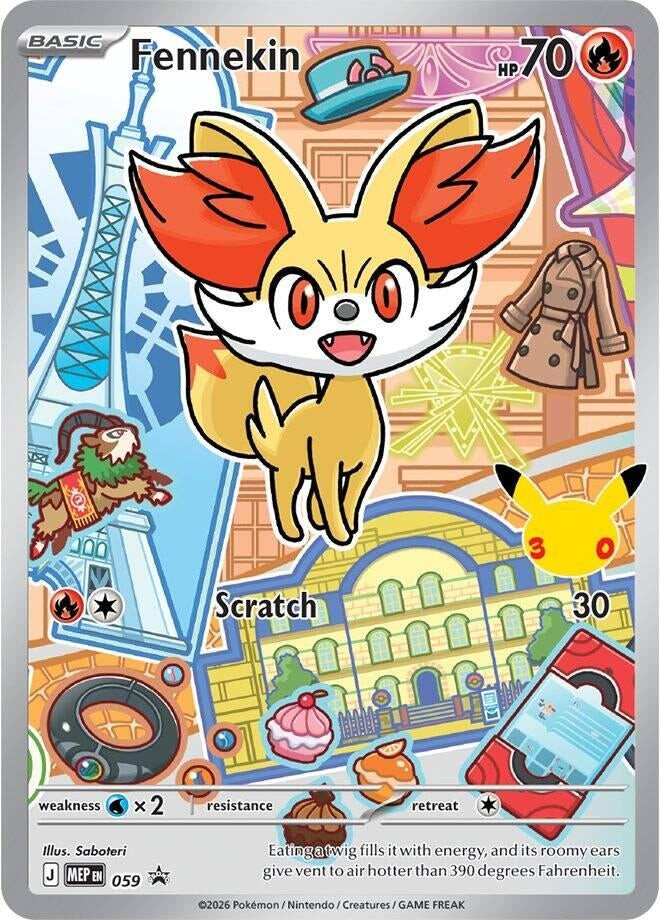 Image for Fennekin -  059 (First Partner Collection 2026) (059) - Pokemon