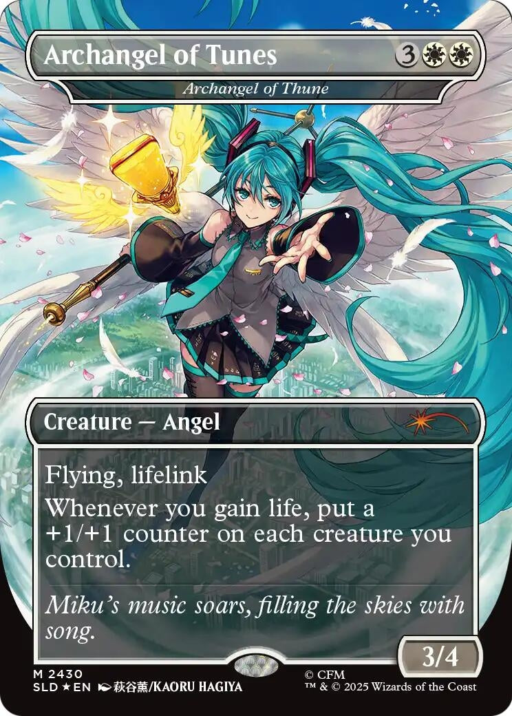 Image for Archangel of Tunes  - Archangel of Thune (Secret Lair Drop Series) (2430) (SLD) - Magic: The Gathering