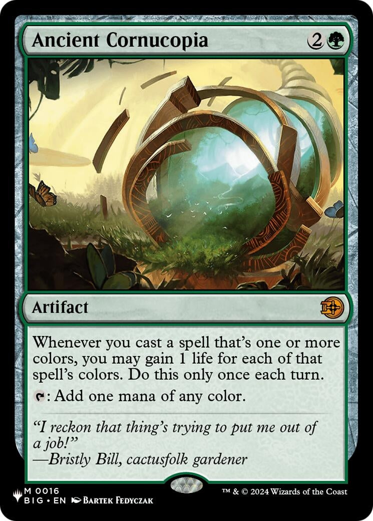 Image for Ancient Cornucopia (The List Reprints) (16) (LIST) - Magic: The Gathering