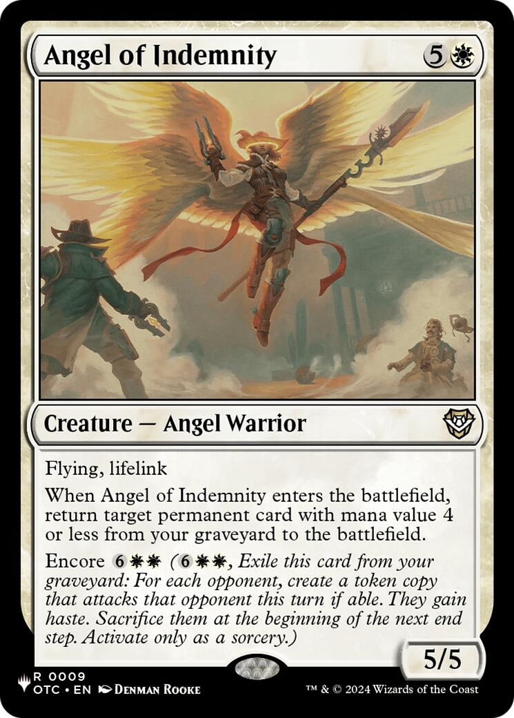 Image for Angel of Indemnity (The List Reprints) (9) (LIST) - Magic: The Gathering