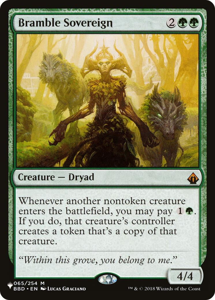 Image for Bramble Sovereign (The List Reprints) (65) (LIST) - Magic: The Gathering