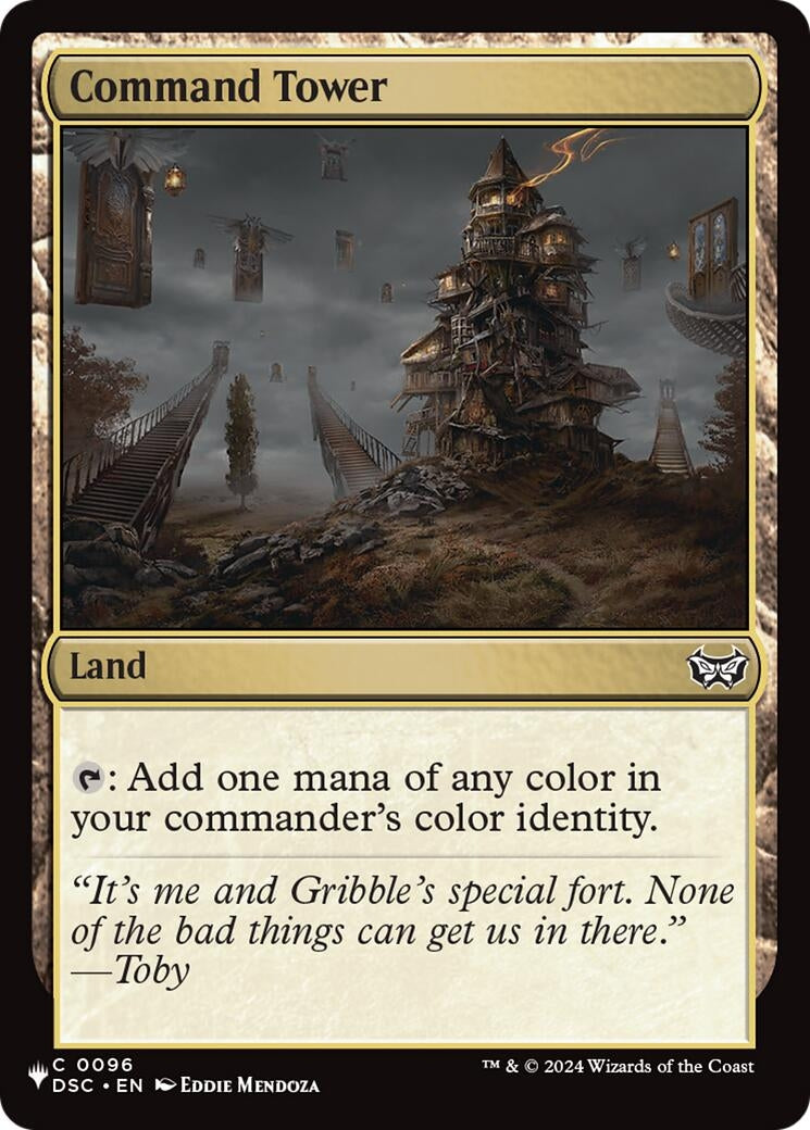 Image for Command Tower (DSC) (The List Reprints) (96) (LIST) - Magic: The Gathering