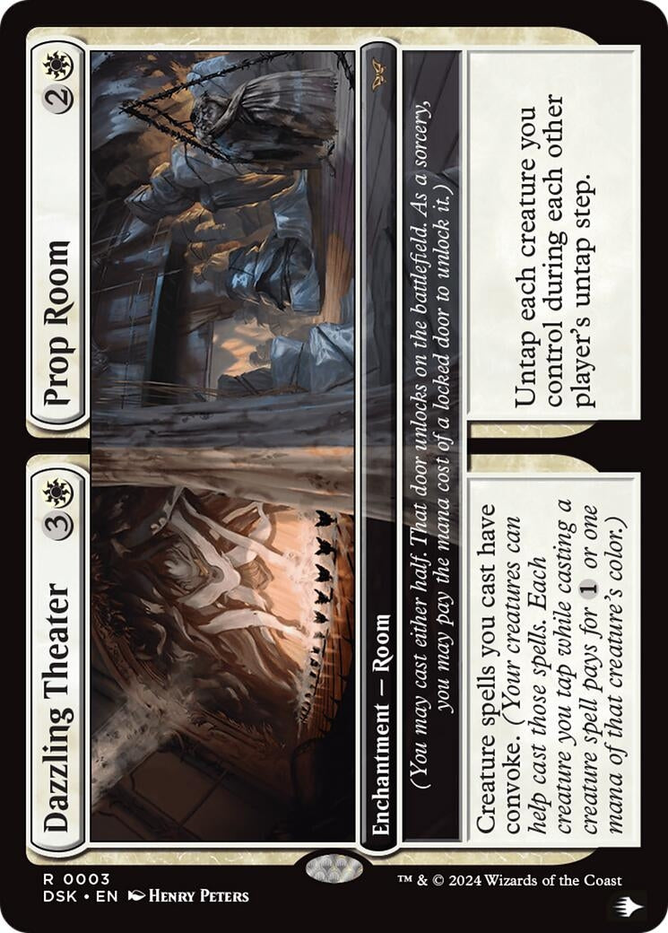 Image for Dazzling Theater // Prop Room (The List Reprints) (3) (LIST) - Magic: The Gathering