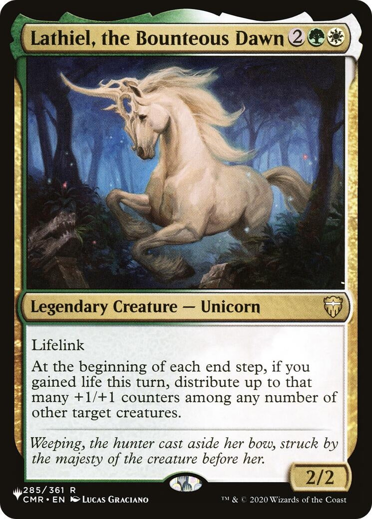Image for Lathiel, the Bounteous Dawn (The List Reprints) (285) (LIST) - Magic: The Gathering
