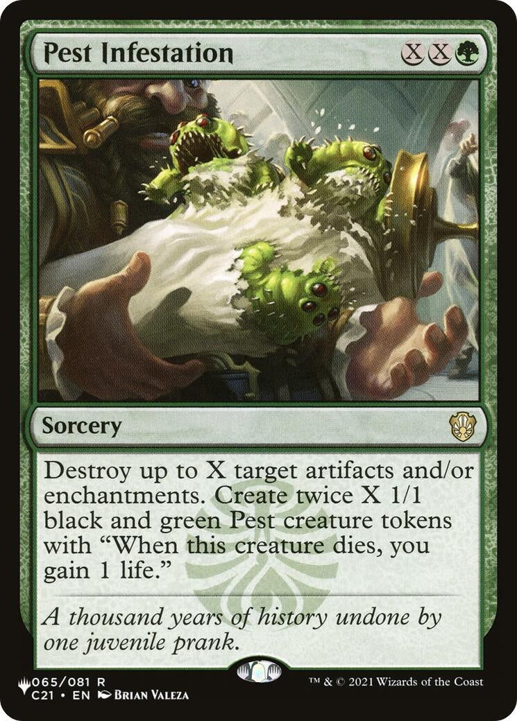 Image for Pest Infestation (The List Reprints) (65) (LIST) - Magic: The Gathering