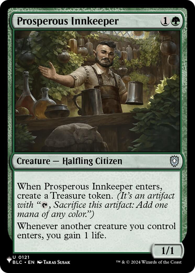 Image for Prosperous Innkeeper (BLC) (The List Reprints) (121) (LIST) - Magic: The Gathering