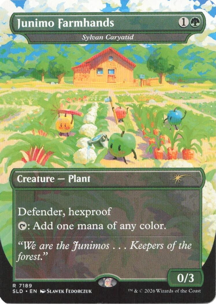 Image for Junimo Farmhands - Sylvan Caryatid (Secret Lair Drop Series) (7189) (SLD) - Magic: The Gathering