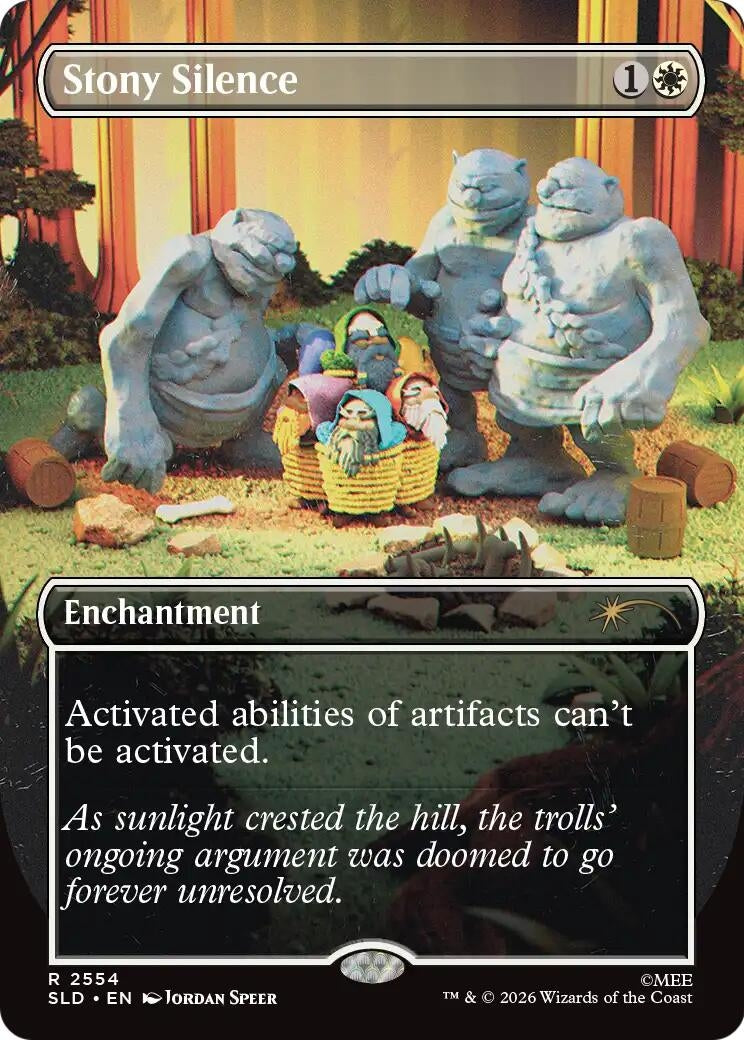 Image for Stony Silence (Secret Lair Drop Series) (2554) (SLD) - Magic: The Gathering