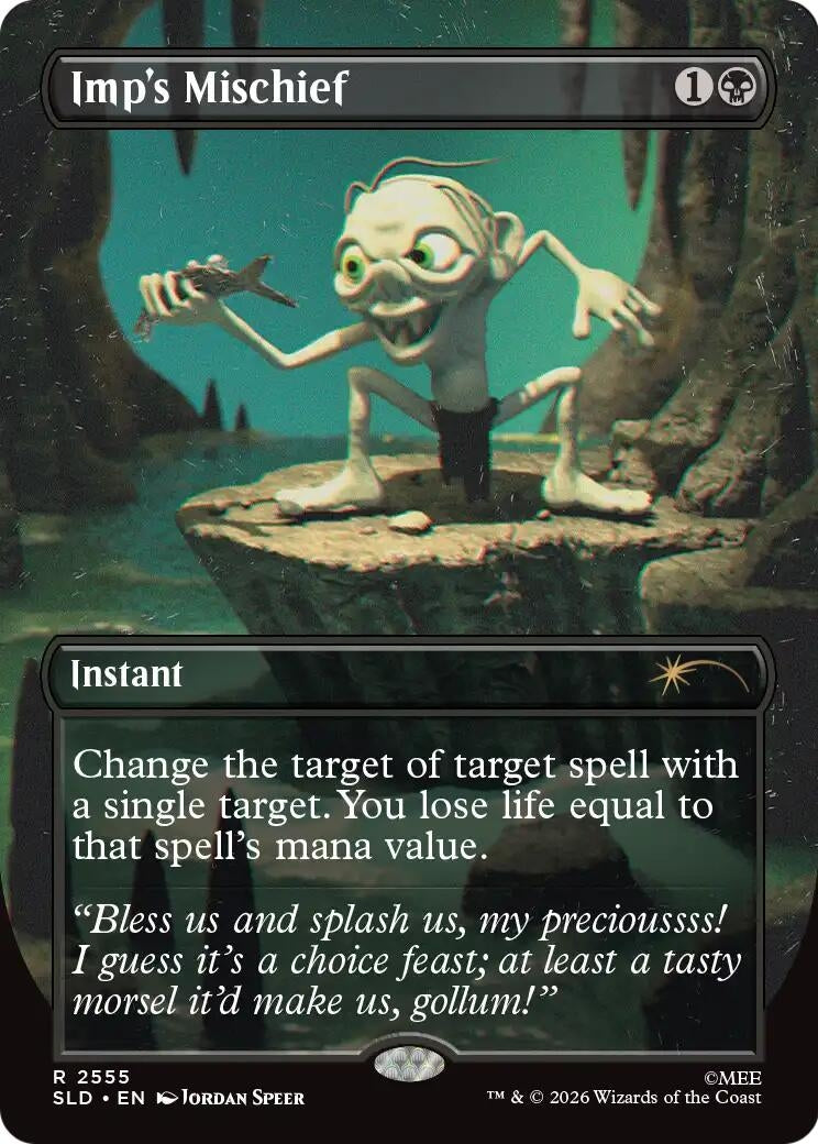 Image for Imp's Mischief (Secret Lair Drop Series) (2555) (SLD) - Magic: The Gathering