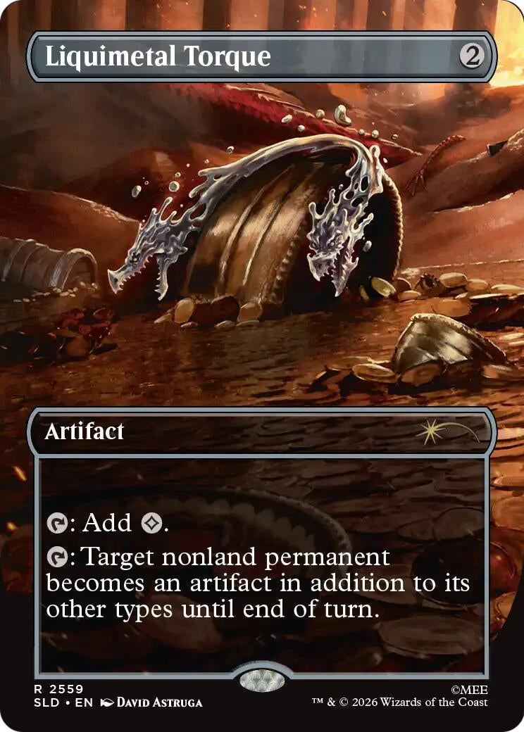 Image for Liquimetal Torque (Secret Lair Drop Series) (2559) (SLD) - Magic: The Gathering
