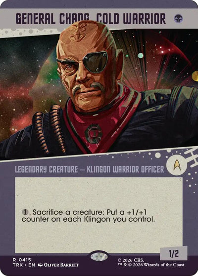 General Chang, Cold Warrior (Showcase) (0415) (Star Trek) (415) (TRK)