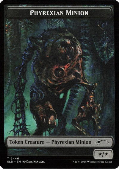 Phyrexian Minion (SLD) // Pegasus (KHC) Double-sided Token (Secret Lair Drop Series) (2446 // 3) (SLD)