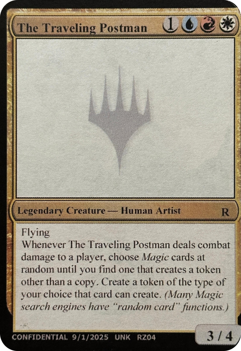 Image for The Traveling Postman (Un-Known Event Playtest Cards) (UNK) - Magic: The Gathering