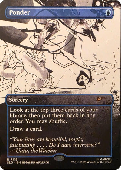 Ponder (7119) (Secret Lair Drop Series) (7119) (SLD)