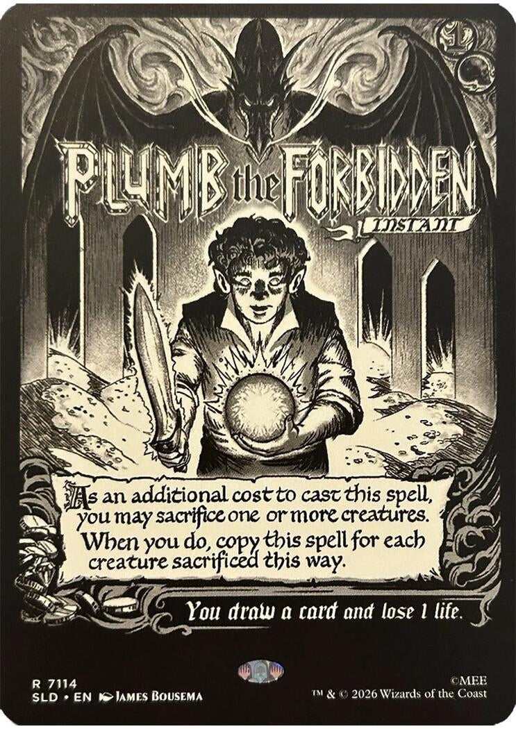 Image for Plumb the Forbidden (Secret Lair Drop Series) (7114) (SLD) - Magic: The Gathering