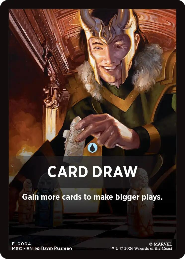 Image for Card Draw Theme Card (Commander: Marvel Super Heroes) (4) (MSC) - Magic: The Gathering