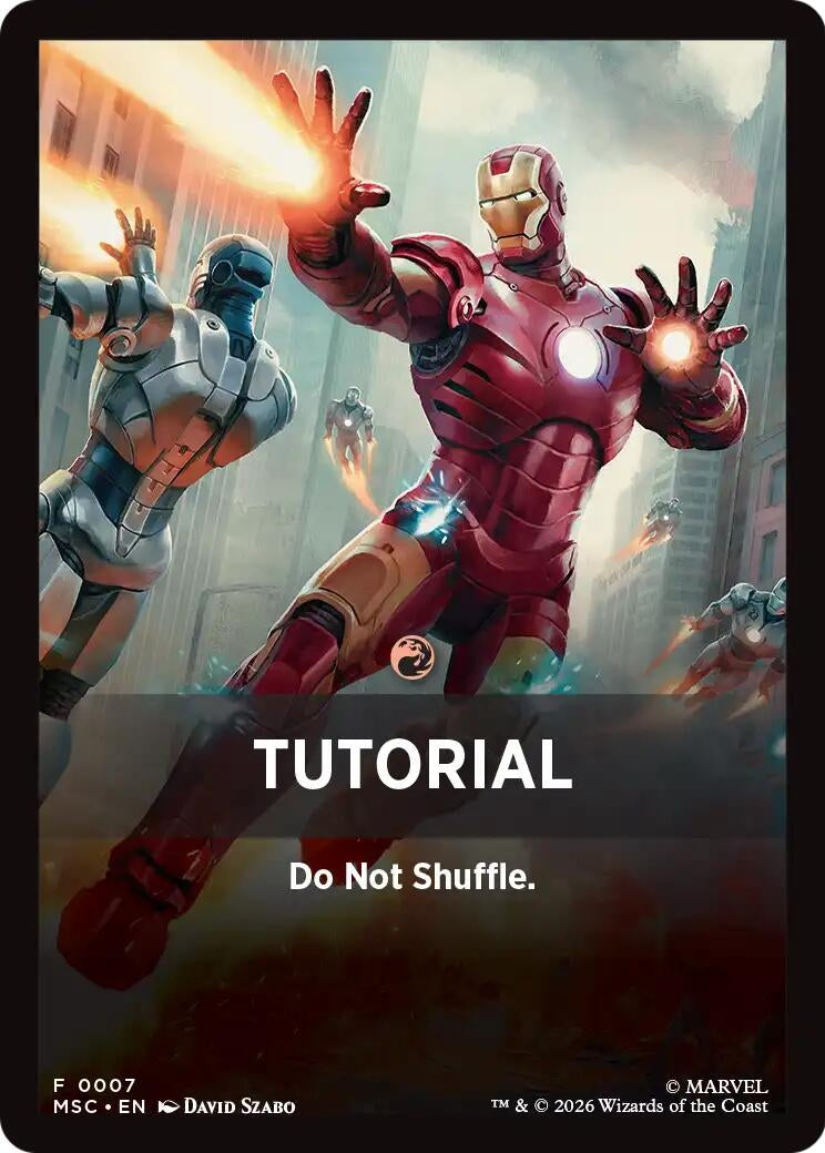 Image for Tutorial Theme Card (0007) (Commander: Marvel Super Heroes) (7) (MSC) - Magic: The Gathering