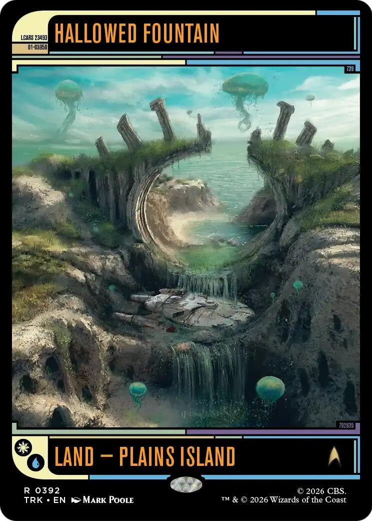 Image for Hallowed Fountain (Star Trek) (392) (TRK) - Magic: The Gathering