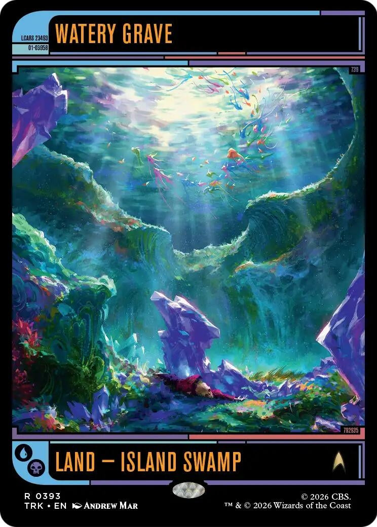 Image for Watery Grave (Star Trek) (393) (TRK) - Magic: The Gathering
