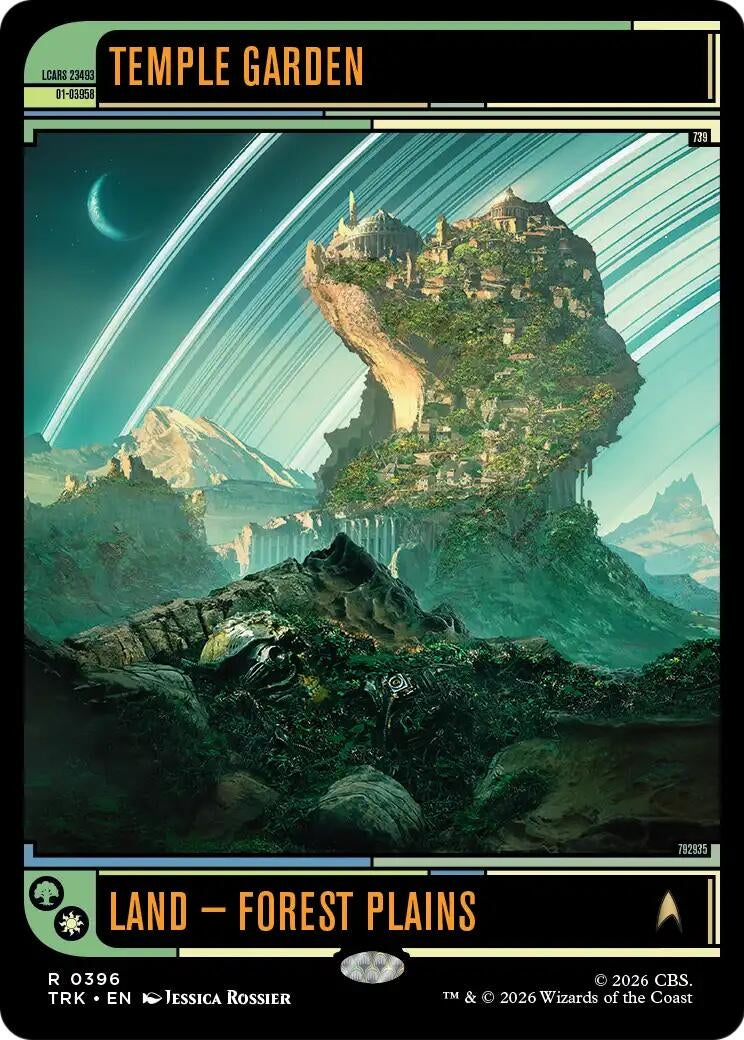 Image for Temple Garden (Star Trek) (396) (TRK) - Magic: The Gathering
