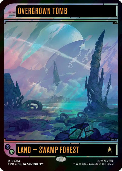 Overgrown Tomb (Surge Foil) (Star Trek) (494) (TRK)