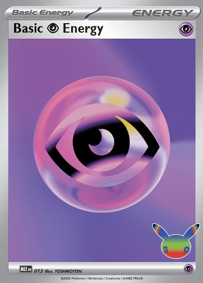 Basic Psychic Energy - 013 (30th Celebration) (MEE: Mega Evolution Energies) (MEE)