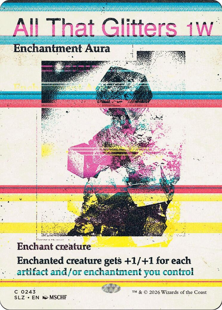 Image for All That Glitters (0243) (Secret Lair x MSCHF: The Zeta Set) (243) (SLZ) - Magic: The Gathering