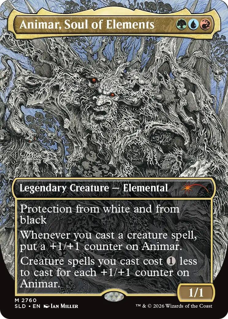 Image for Animar, Soul of Elements (2760) (Secret Lair Drop Series) (2760) (SLD) - Magic: The Gathering
