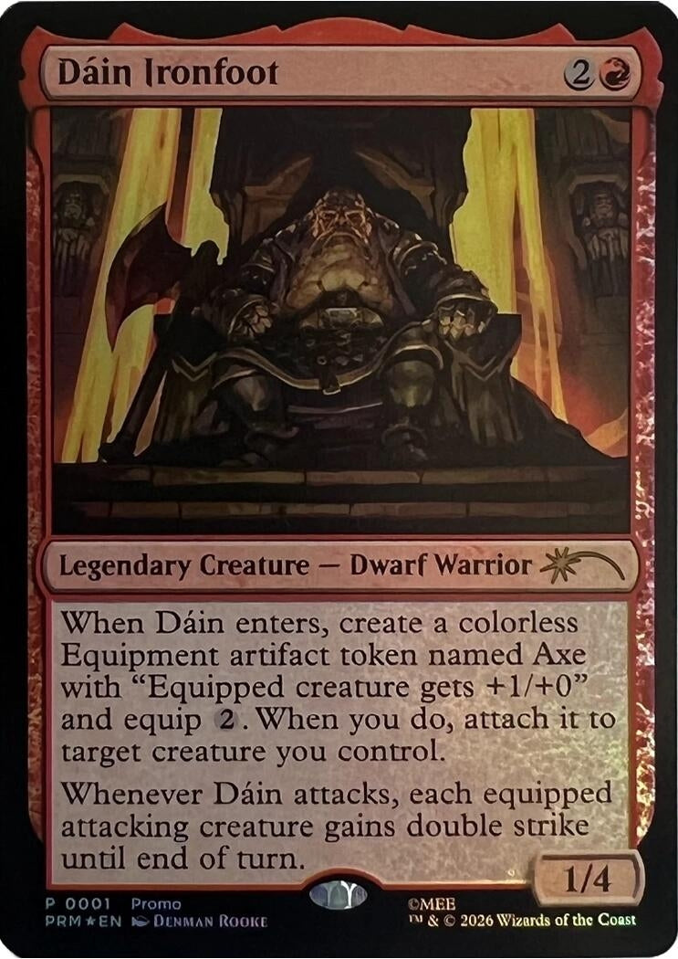 Image for Dain Ironfoot (Media Promos) (1) (MEDIA) - Magic: The Gathering