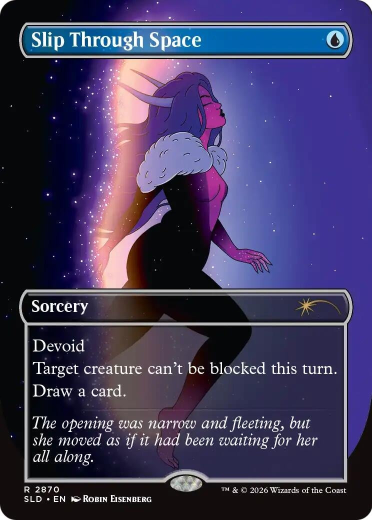 Image for Slip Through Space (Secret Lair Drop Series) (2870) (SLD) - Magic: The Gathering