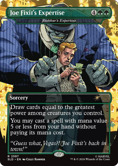 Joe Fixit's Expertise - Rishkar's Expertise (Secret Lair Drop Series) (2597) (SLD)
