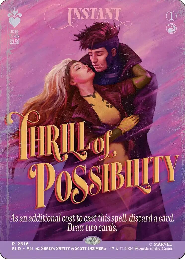 Image for Thrill of Possibility (2616) (Secret Lair Drop Series) (2616) (SLD) - Magic: The Gathering